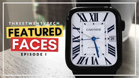 cartier tank apple watch face.